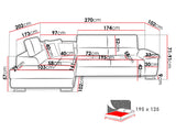 Hjørnesofa Comfivo 166
