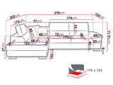 Hjørnesofa Comfivo 166