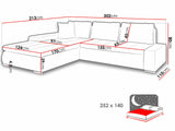 Hjørnesofa Comfivo 147