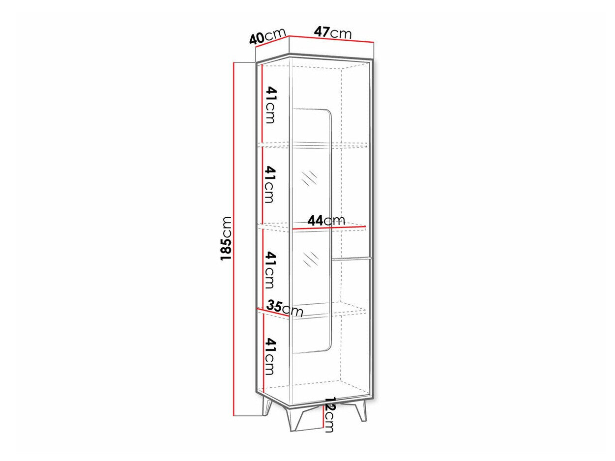 Vitrineskab Avimora 107
