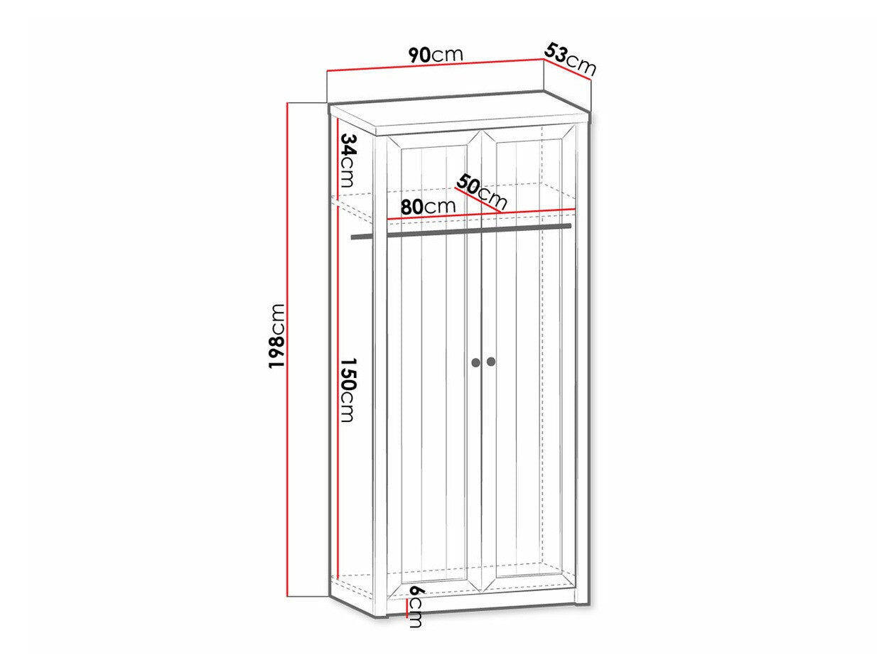 Wardrobe Parma A135