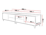 TV-bord Nashville 128