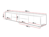 TV-bord Nashville 129