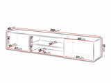 TV-bord Charlotte 164