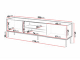 TV-bord Charlotte 166