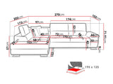 Hjørnesofa Comfivo 166