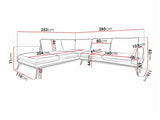 Hjørnesofa Lincoln A100