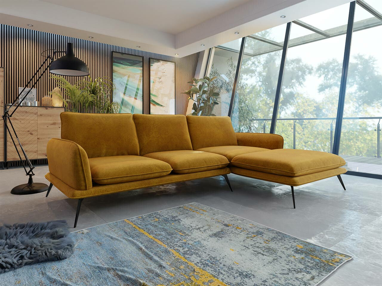 Hjørnesofa Lincoln A101