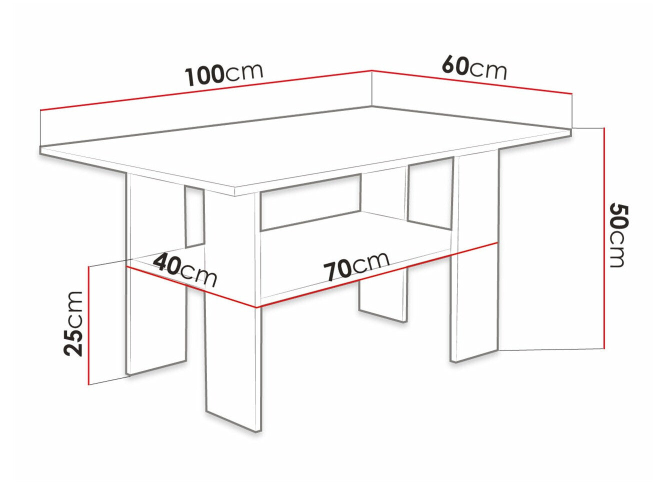 Sofabord Reading 101