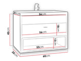 Wall bathroom cabinet for washbasin Providence J118