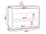 Wall bathroom cabinet for washbasin Providence J118