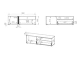 TV-bord Venleva 105