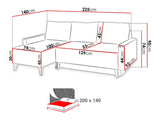 Hjørnesofa Providence D127