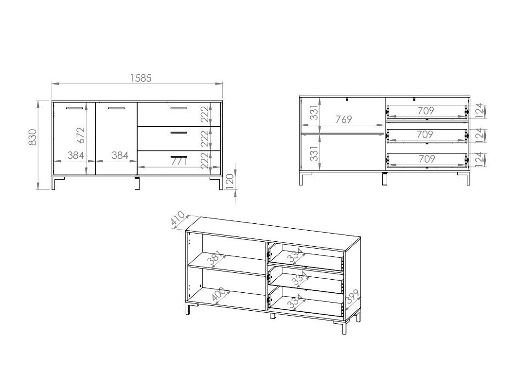Kommode Larnolo 121