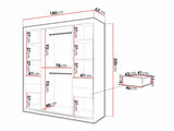 Garderobeskab Hartford 312
