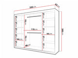 Garderobeskab Hartford 316