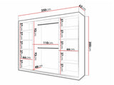 Garderobeskab Hartford 316