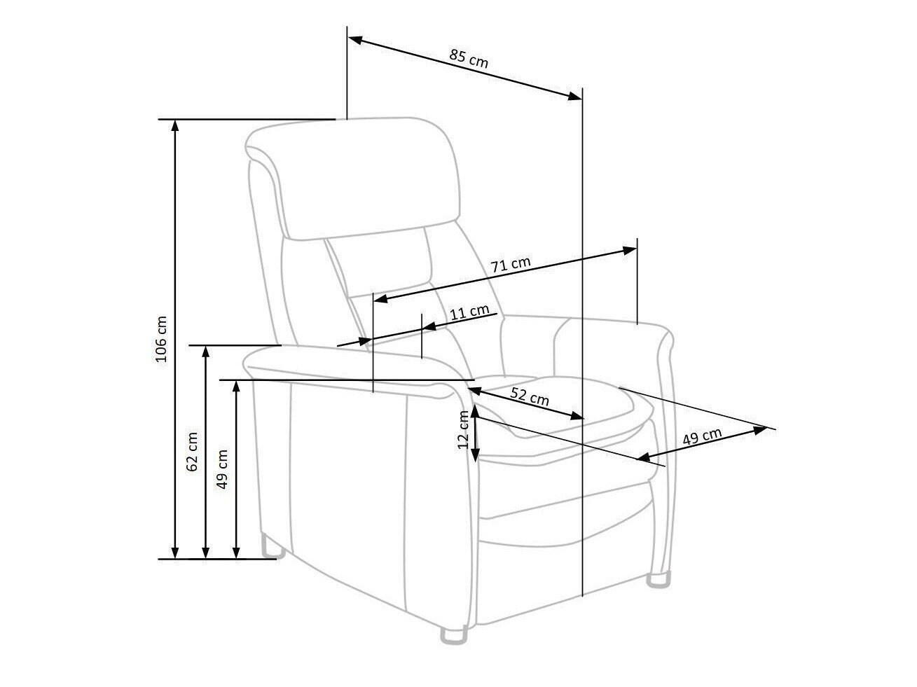 Lænestol Houston 1030