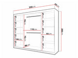Garderobeskab Hartford 336