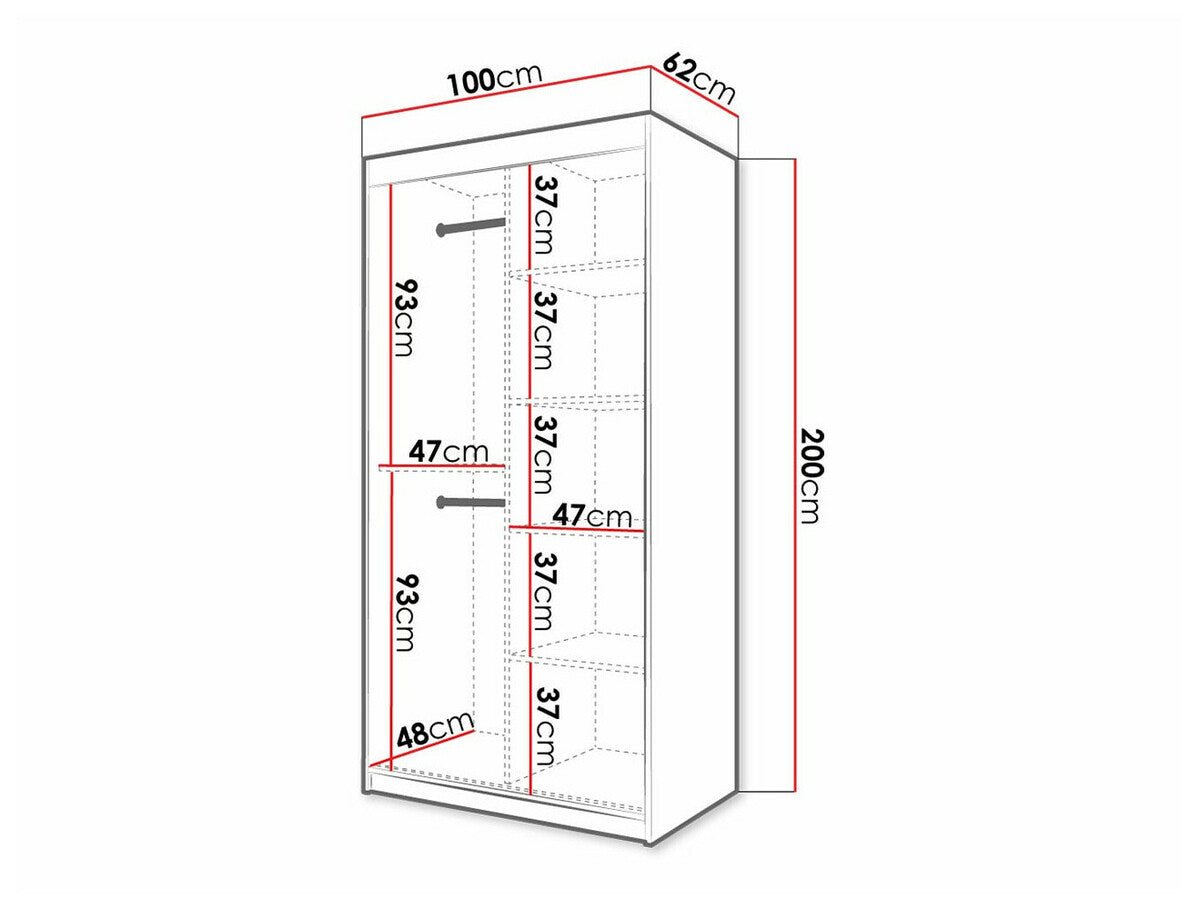 Wardrobe Hartford H123