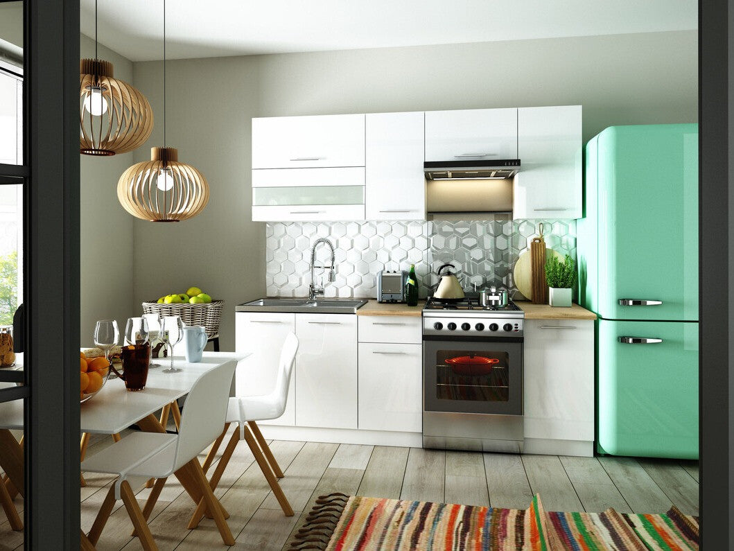 Modulopbygget køkkensæt Tiffa White 117