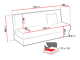 Sovesofa Columbus 119