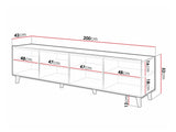 TV-bord Charlotte 174