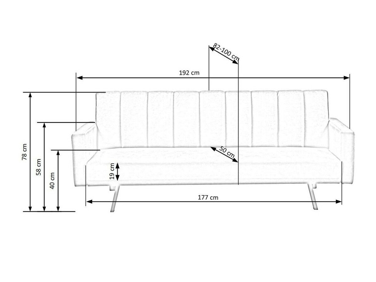 Sovesofa Houston 1362