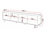 TV-bord Charlotte 181