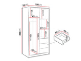 Wardrobe Honolulu D100