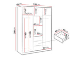 Wardrobe Honolulu D101
