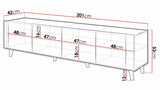 TV-bord Charlotte 184
