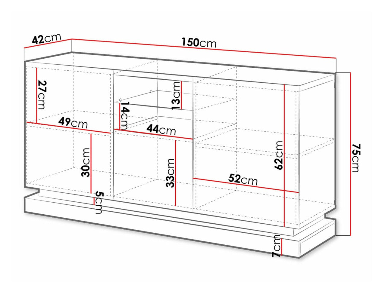Sideboard Charlotte 186