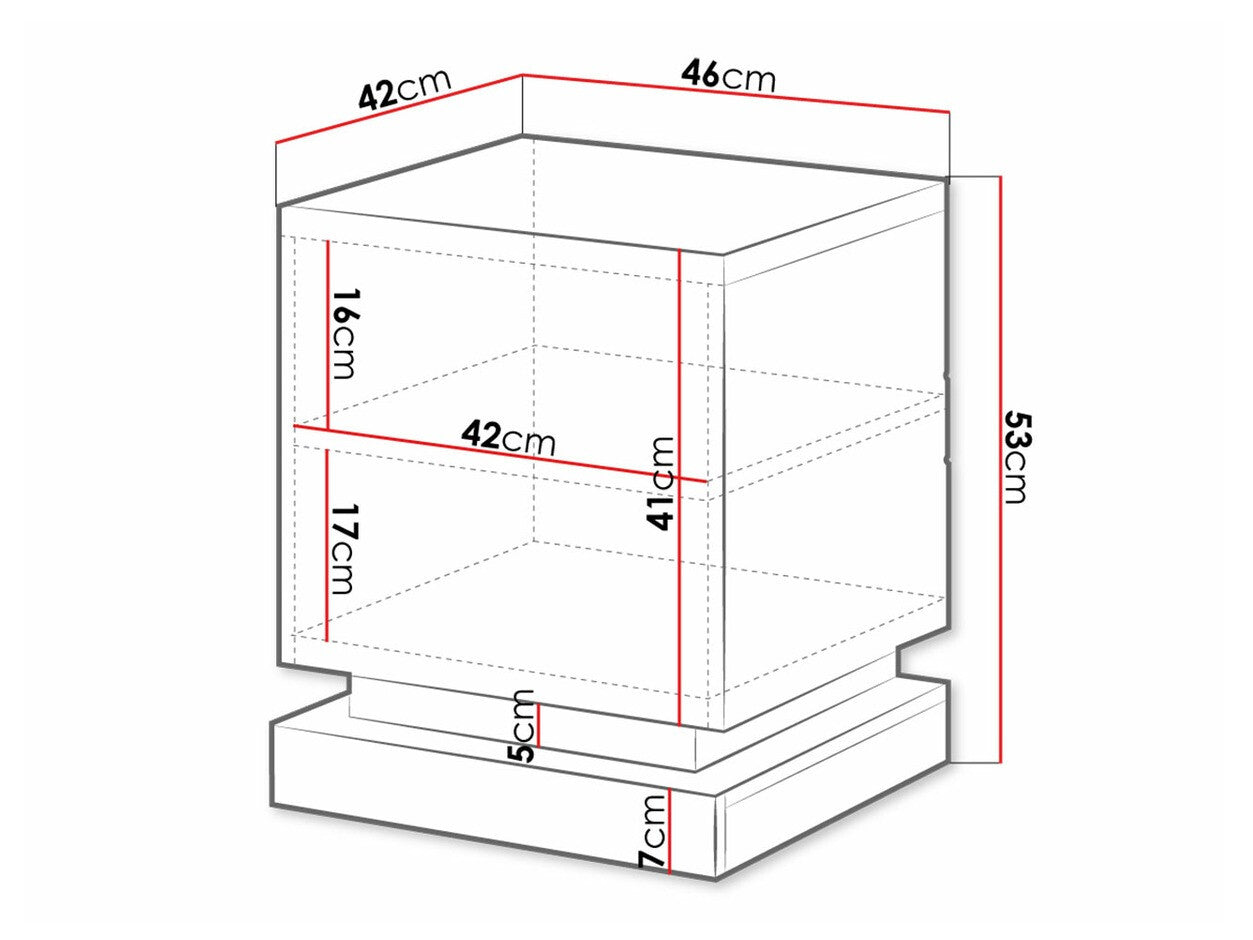Et sæt natborde Charlotte 187