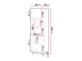 Display cabinet Charlotte J106