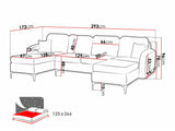 Corner sofa Clovis A104