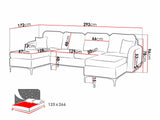 Corner sofa Clovis A104
