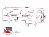 Corner sofa Clovis A104