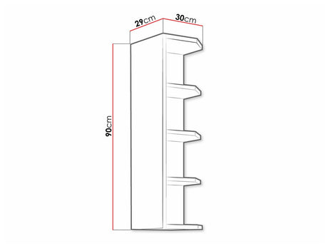 Vægreol Retro Grey 125