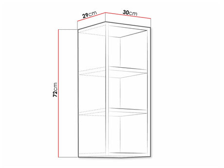 Vægreol Retro White 142