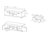 TV-bord Kingston A103