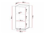 Wall mounted bathroom cabinet Merced R102