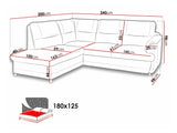 Hjørnesofa Lincoln 170