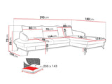 Hjørnesofa Lincoln 173