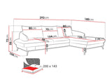 Hjørnesofa Lincoln 173