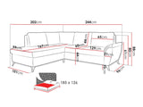 Hjørnesofa Lincoln 174