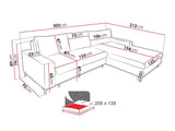 Hjørnesofa Lincoln 175