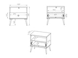 Sengebord Flonovu 105