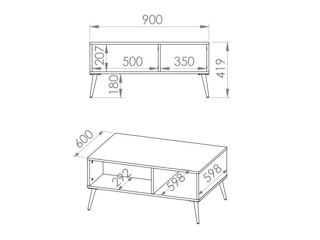 Sofabord Flonovu 106