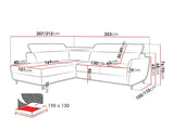 Hjørnesofa Lincoln 177